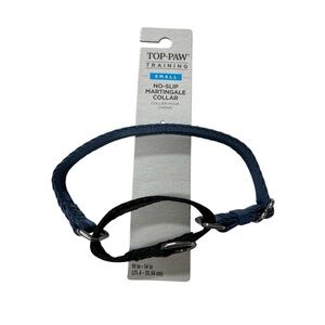 Top Paw No-Slip Martingale Dog Collar Small